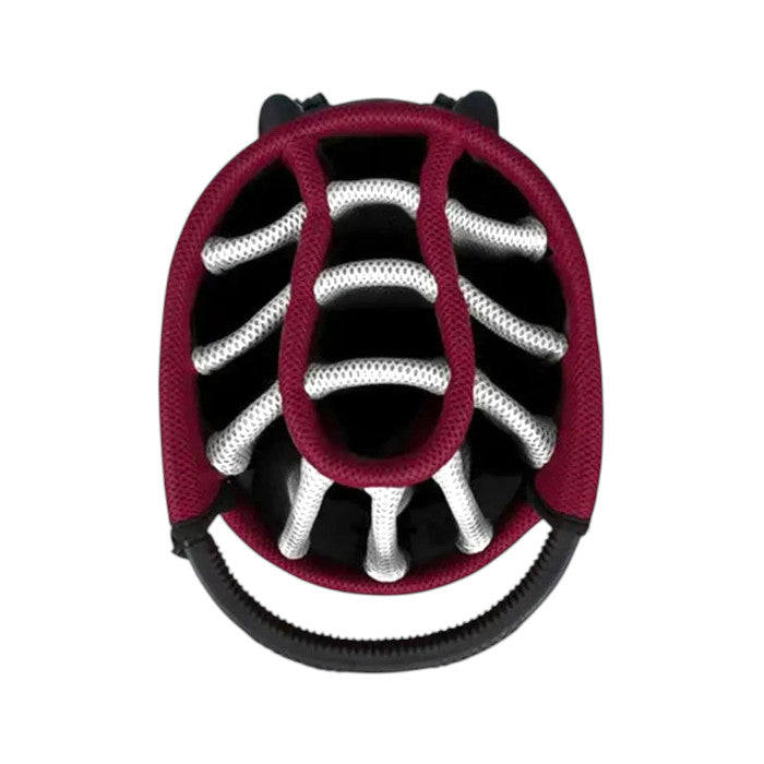 NCAA Team Effort Mississippi State Bulldogs Golf Caddie Carry Hybrid Bag 14 Way Divider