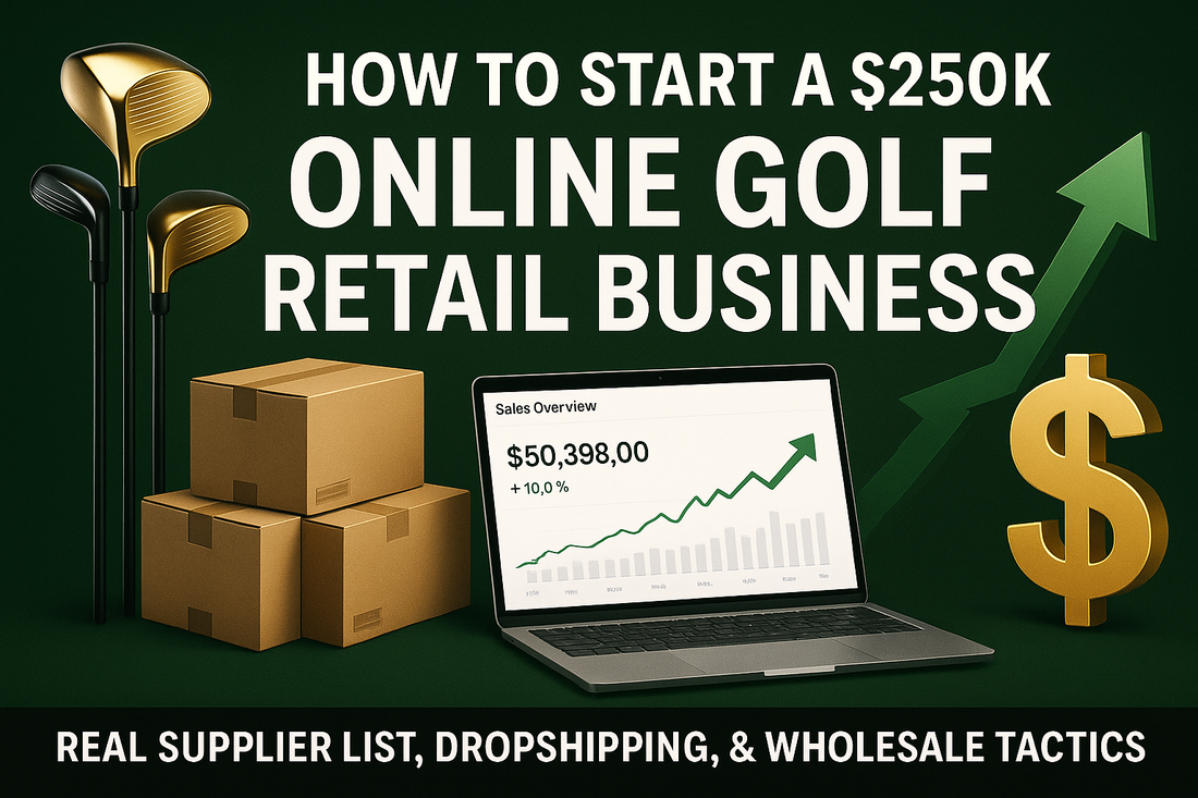 How to Build a $250K/Year Golf Business – SOURCING SECRETS REVEALED