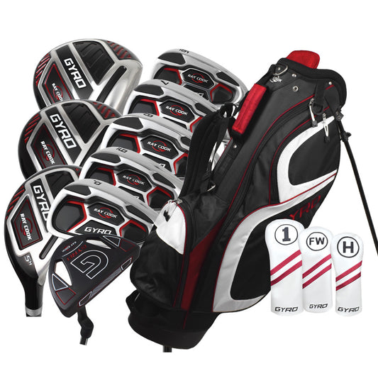 Ray Cook Gyro Men's Complete Golf Club Set Right Handed with Bag