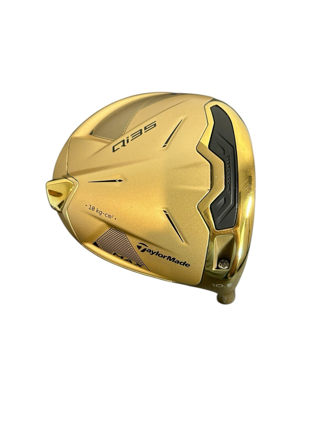 Taylormade Qi35 Max Designer Series Gold Driver HEAD ONLY 10.5 Degree Right Hand
