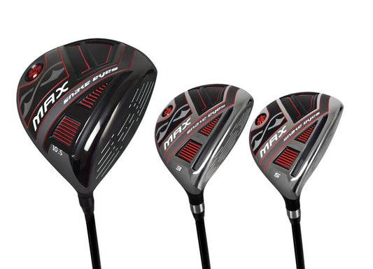 Snake Eyes MAX Wood Set Driver 3 Wood 5 Wood Right Hand Graphite
