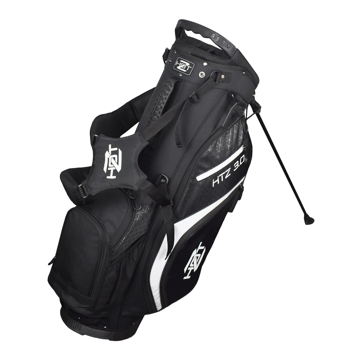 Hot Z 3.0 Golf Bag Stand Bag Black 14 Way Divider