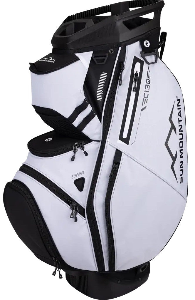 Sun Mountain Golf C-130 Cart Bag White 14 Way Divider