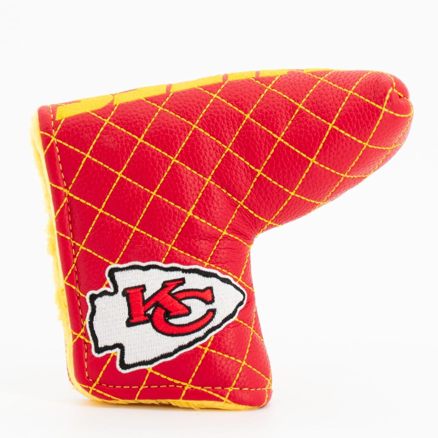 NFL Kansas City Chiefs Blade Putter Cover Premium Quilted Team Golf Cover
