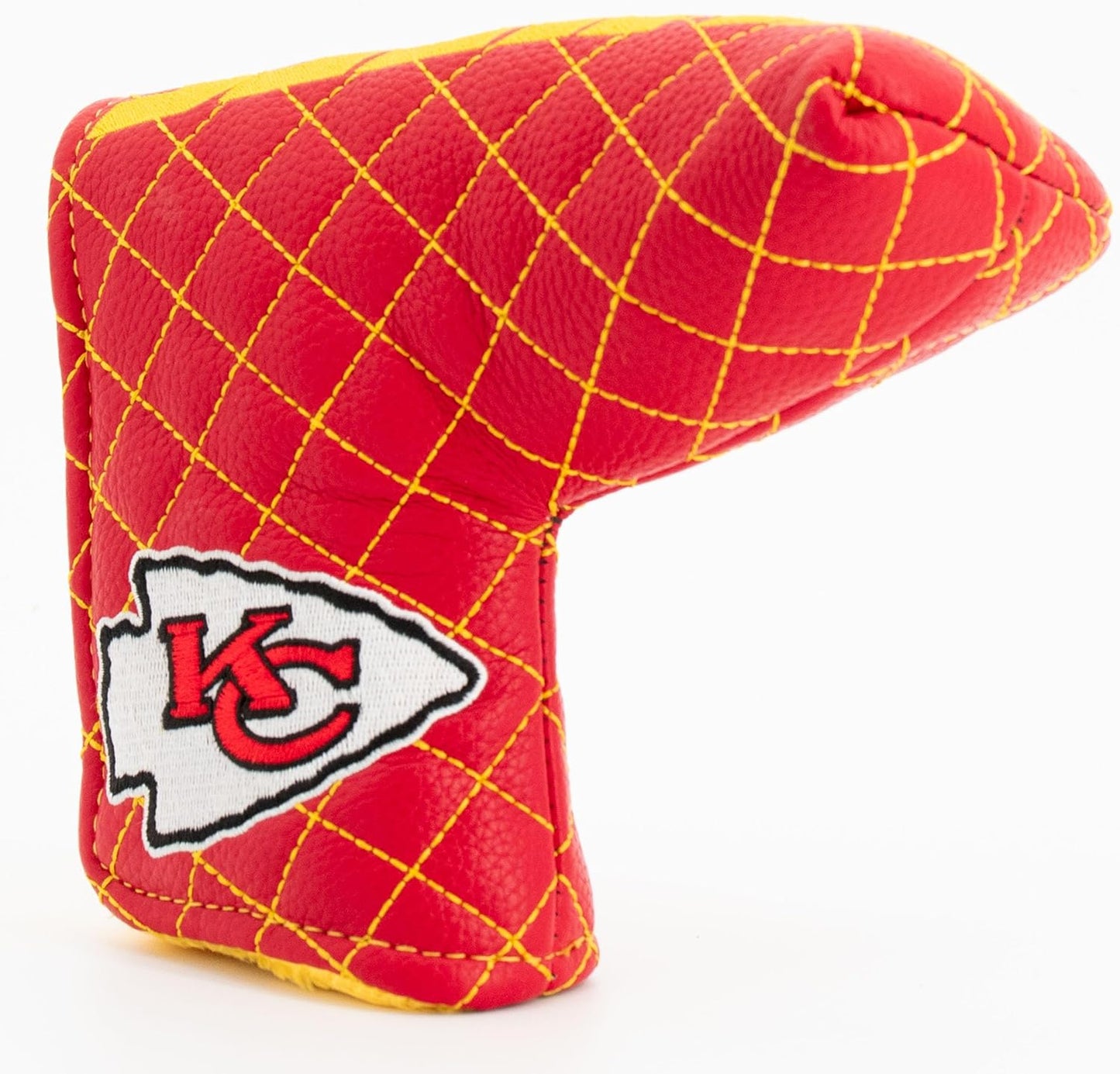 NFL Kansas City Chiefs Blade Putter Cover Premium Quilted Team Golf Cover