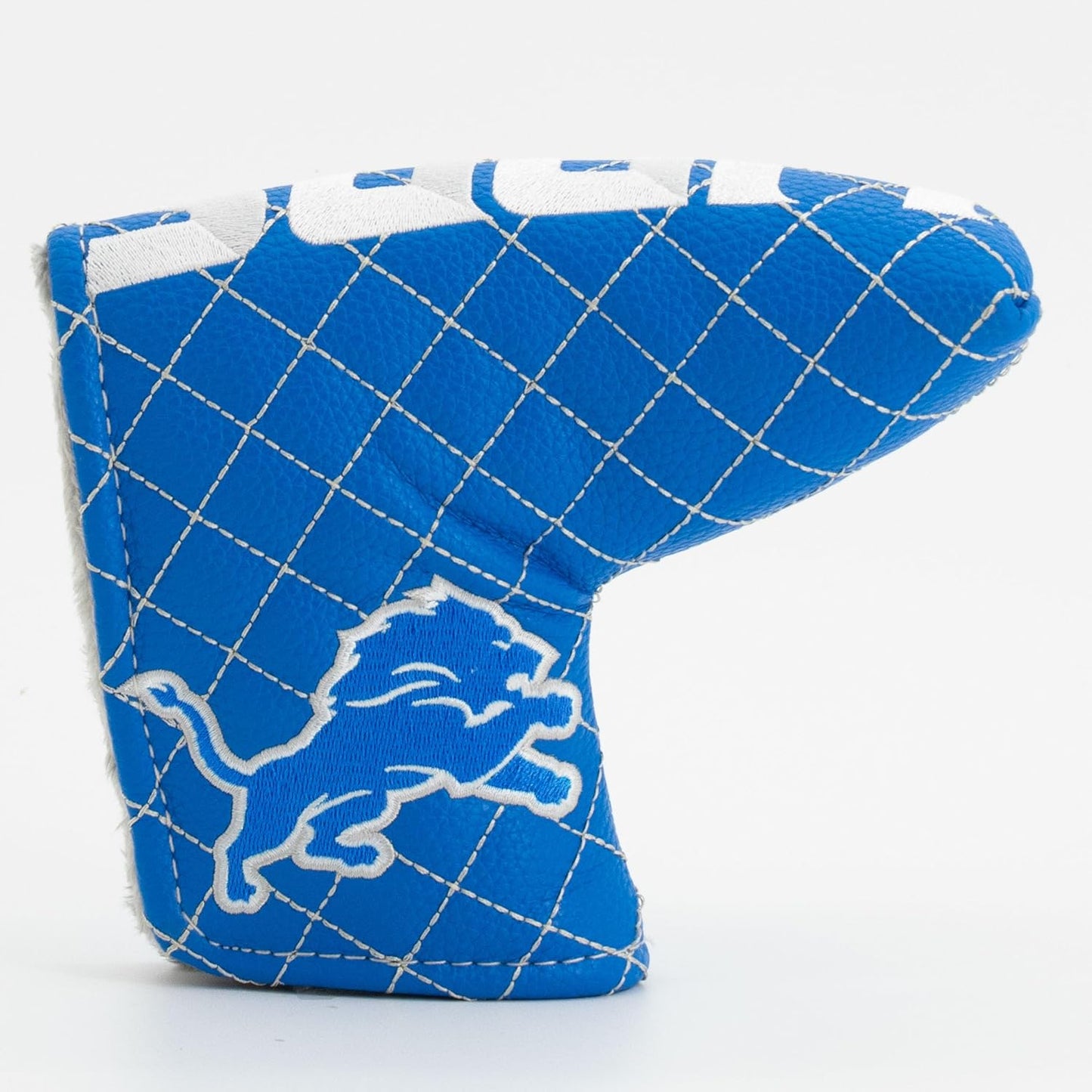 NFL Detroit Lions Blade Putter Cover Premium Quilted Team Golf Cover