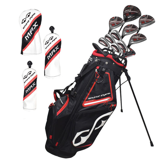 Snake Eyes Max Men's Complete Golf Club Set Right Hand with Bag