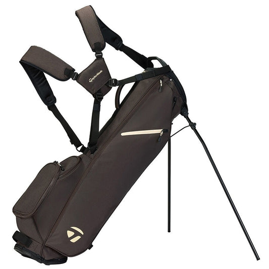 TaylorMade Golf Flex Tech Carry Golf Stand Bag Brown Cream
