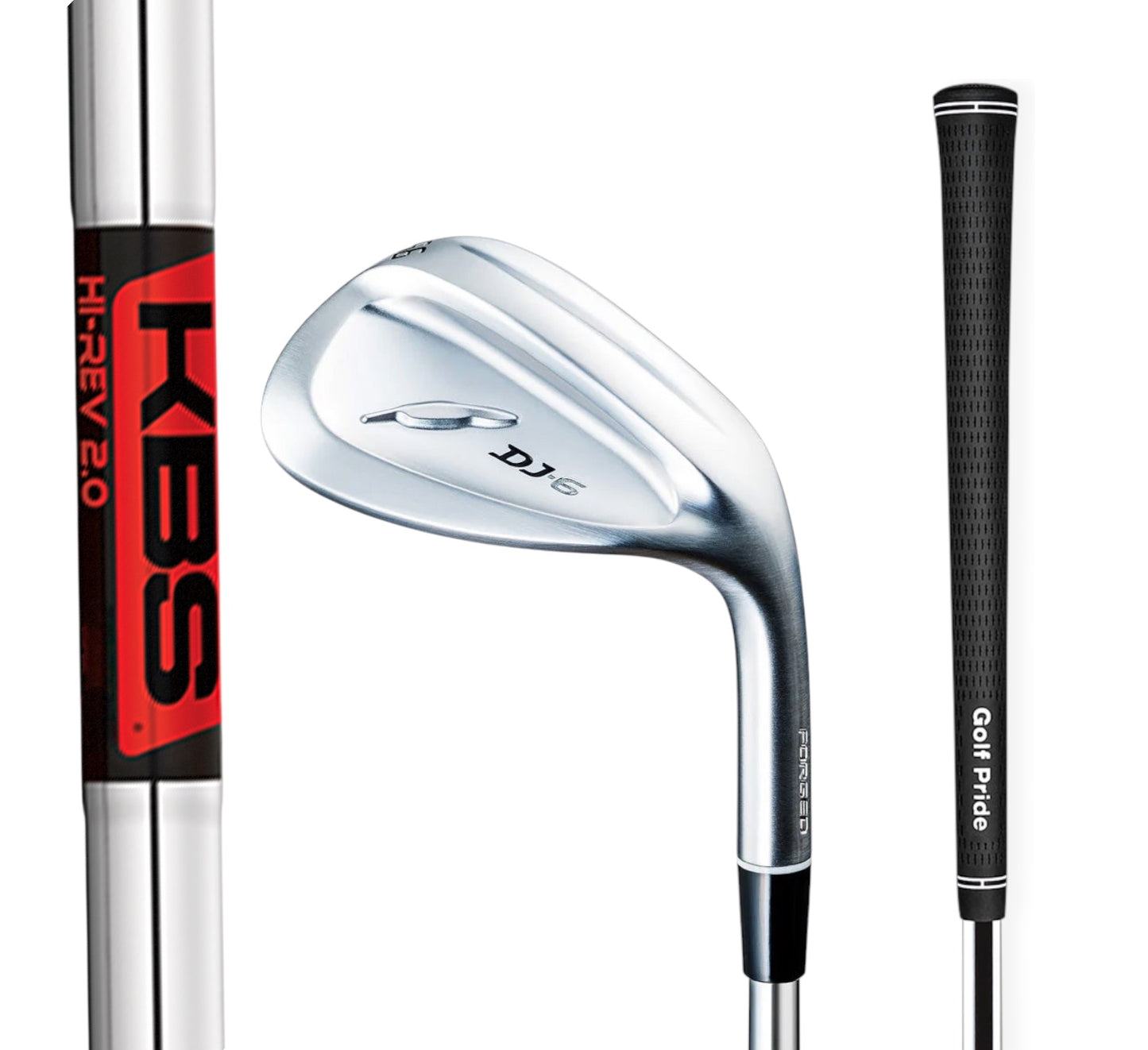 Fourteen Golf DJ-6 Chrome Wedge Right Hand KBS Hi-Rev 2.0