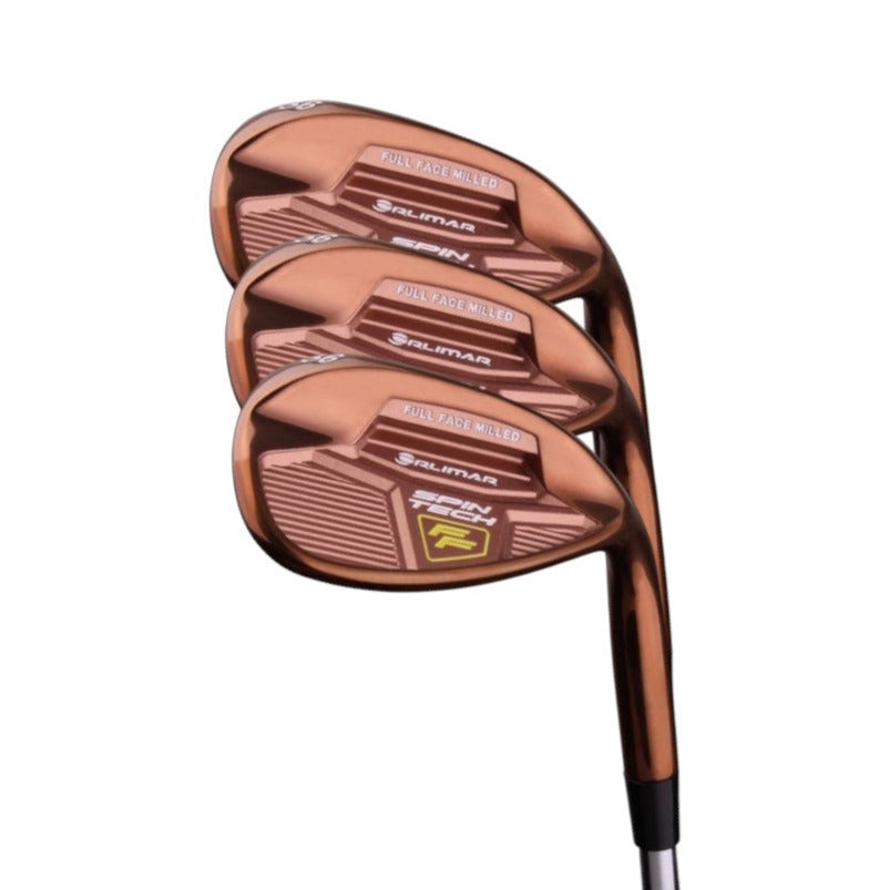 Orlimar Spin Tech Full Face Copper Wedge Set 52 56 60 Degree Right Handed