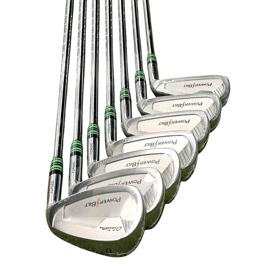 Powerbilt Citation Iron Set 4-PW Right Handed Steel Stiff Flex