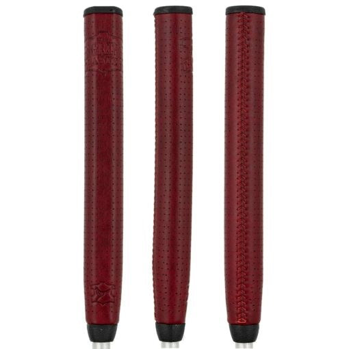 The Grip Master Roo Laced Putter Grip Dark Red Choose Size