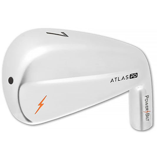 Powerbilt Atlas PD Chrome Finish Iron Heads Only Right Hand