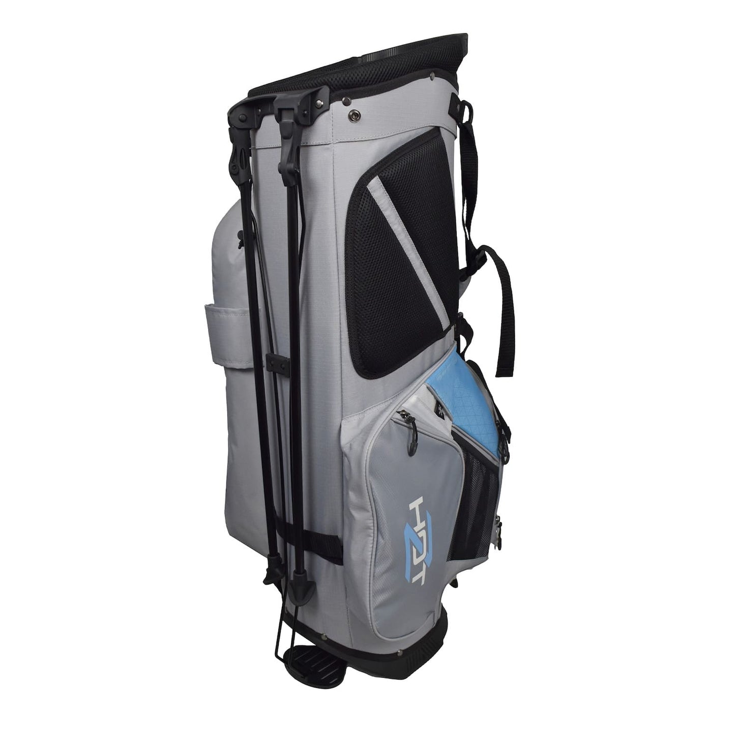 Hot Z 3.0 Golf Bag Stand Bag Light Blue Grey White 14 Way Divider