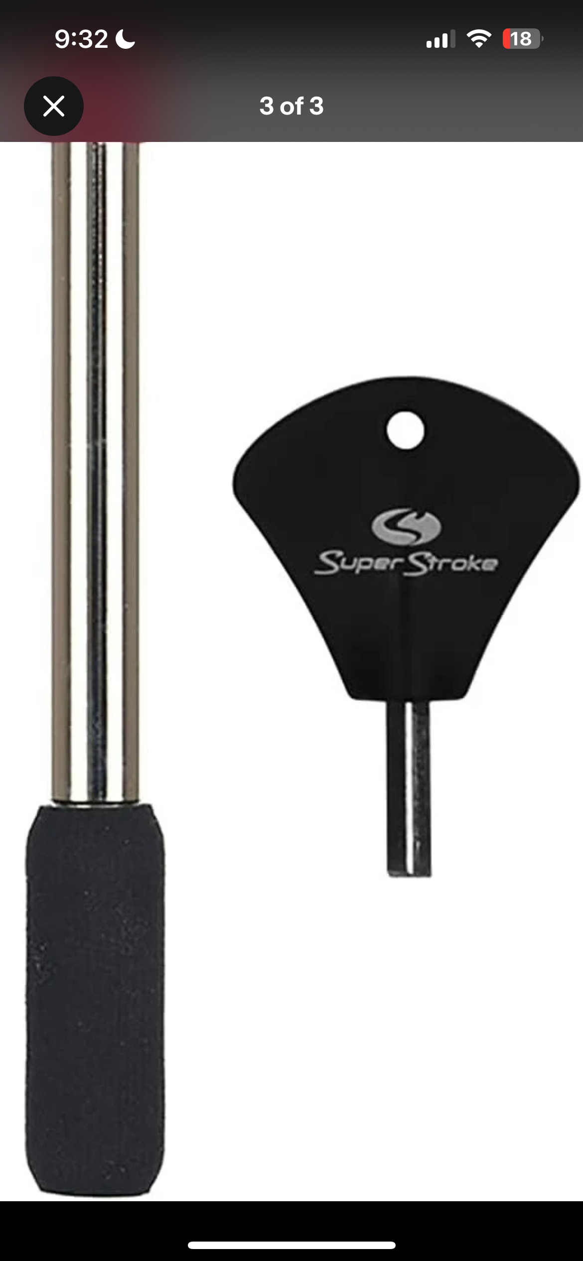 Super Stroke Counter Core Putter Grip Pistol GT Tour 50g Weight