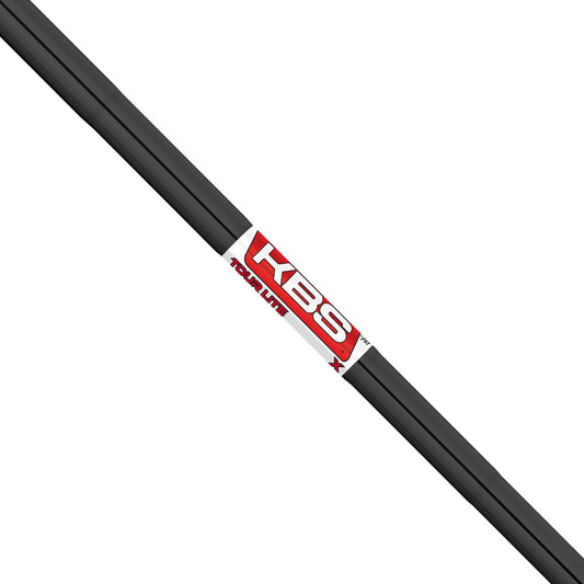 KBS Tour Lite Black Gloss Iron Shafts .370 Parallel Tip Choose Flex