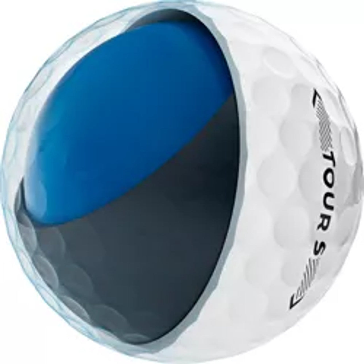 Maxfli 2025 Tour S Golf Balls 1 Dozen 12 Balls Gloss White