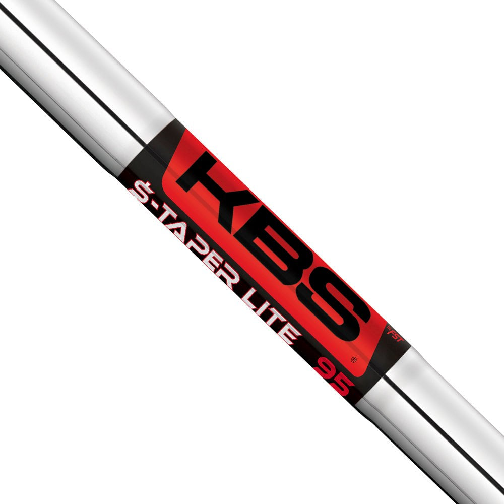 KBS $-Taper Lite Chrome Iron Shafts Steel .370 Tip Choose Flex