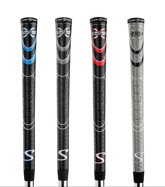 Super Stroke Cross Comfort Golf Grips Standard Size Grip Bundles