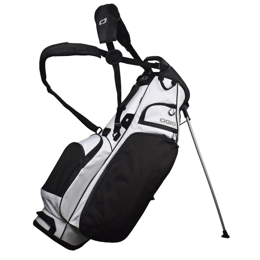 Ogio Golf Club Stand Plus Golf Bag White Black 4 Way Divider