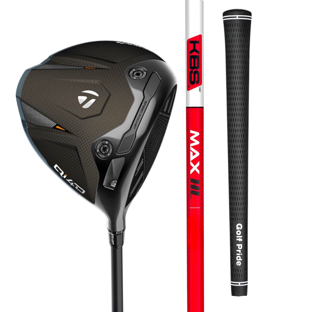 Taylormade Qi4D Driver KBS Max Shaft Right Handed Choose Flex