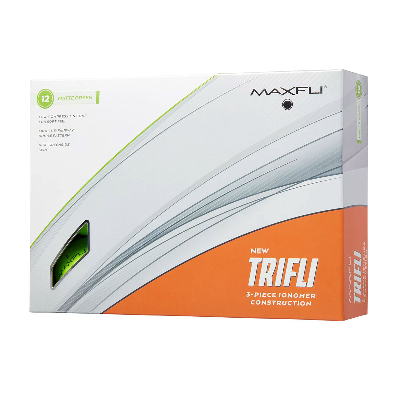 Maxfli TriFli Golf Balls 1 Dozen Choose Color