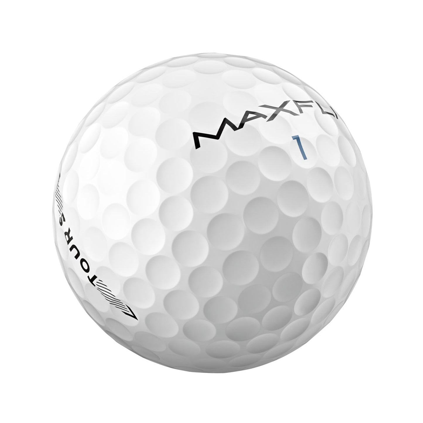 Maxfli 2025 Tour S Golf Balls 1 Dozen 12 Balls Gloss White