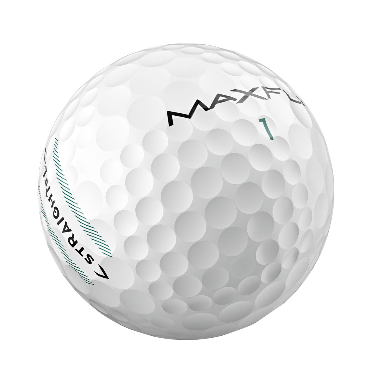 Maxfli StraightFli Golf Balls 1 Dozen 12 Balls Gloss White Longer Distance