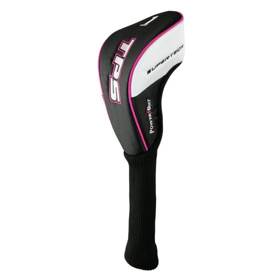 Women's Powerbilt Golf TPS Supertech Driver 12 Degree Right Hand Ladies Flex Graphite Pink Black
