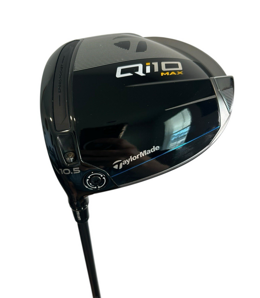 Taylormade Qi10 MAX Driver 10.5 Degree Left Hand Graphite Regular Flex Pre-Owned Excellent Condition