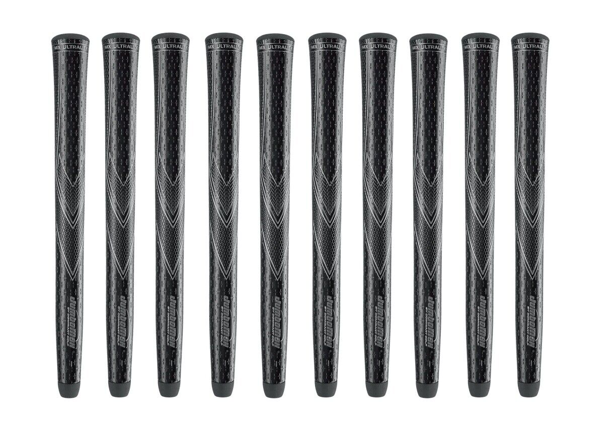 JumboMax JMX Ultralite Blackout Swing Golf Grips Brand New