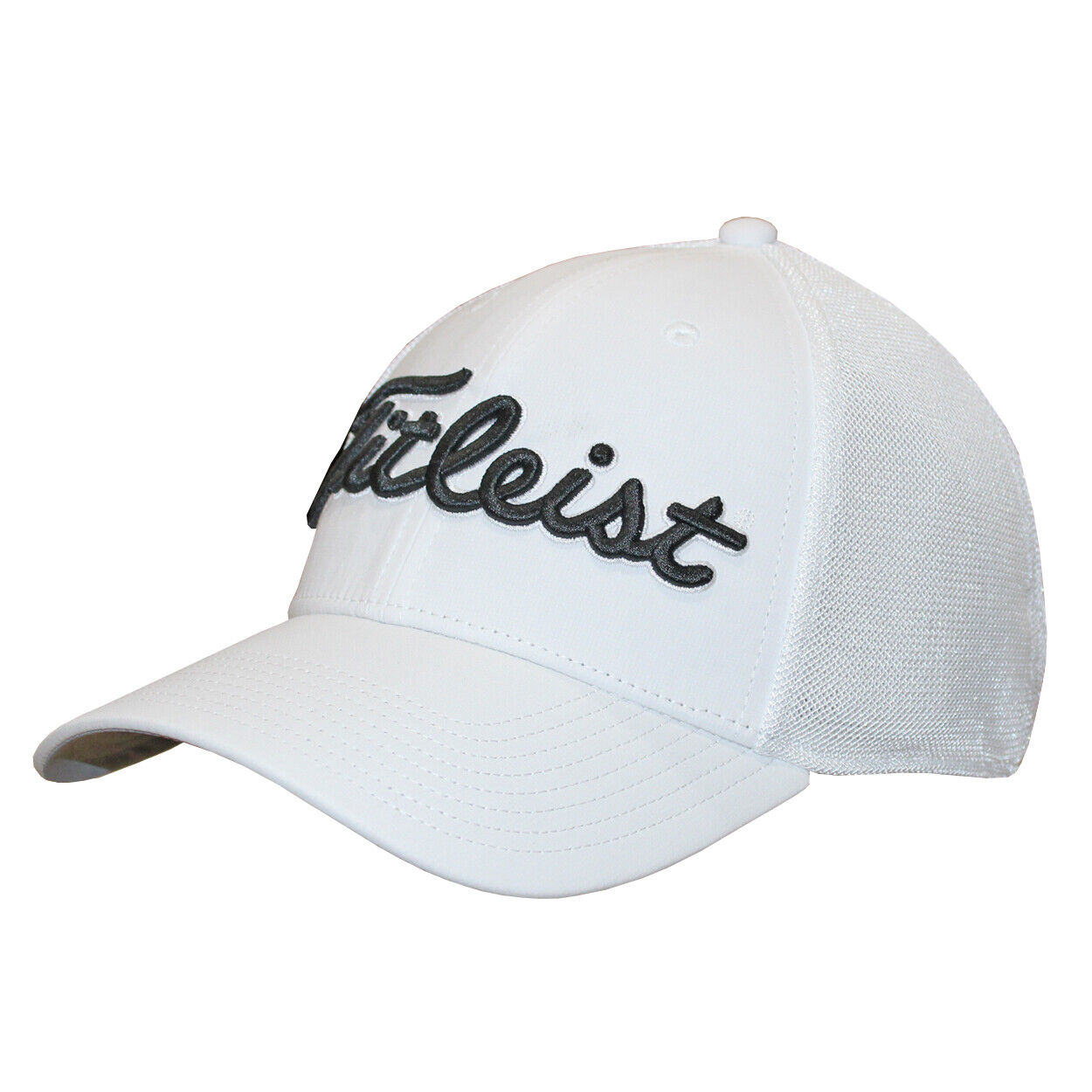 Titleist Golf Tour Mesh Fitted Hat White Choose Hat Size