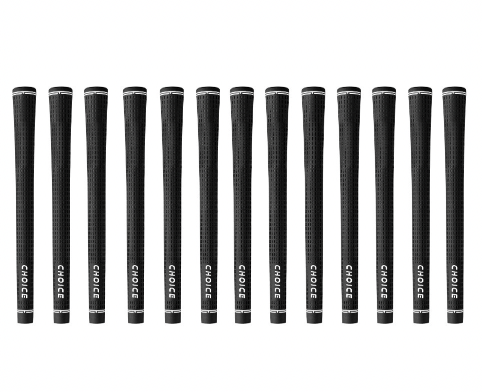 Set of 13 Choice Golf Grips Rubber Blackout Swing Grips