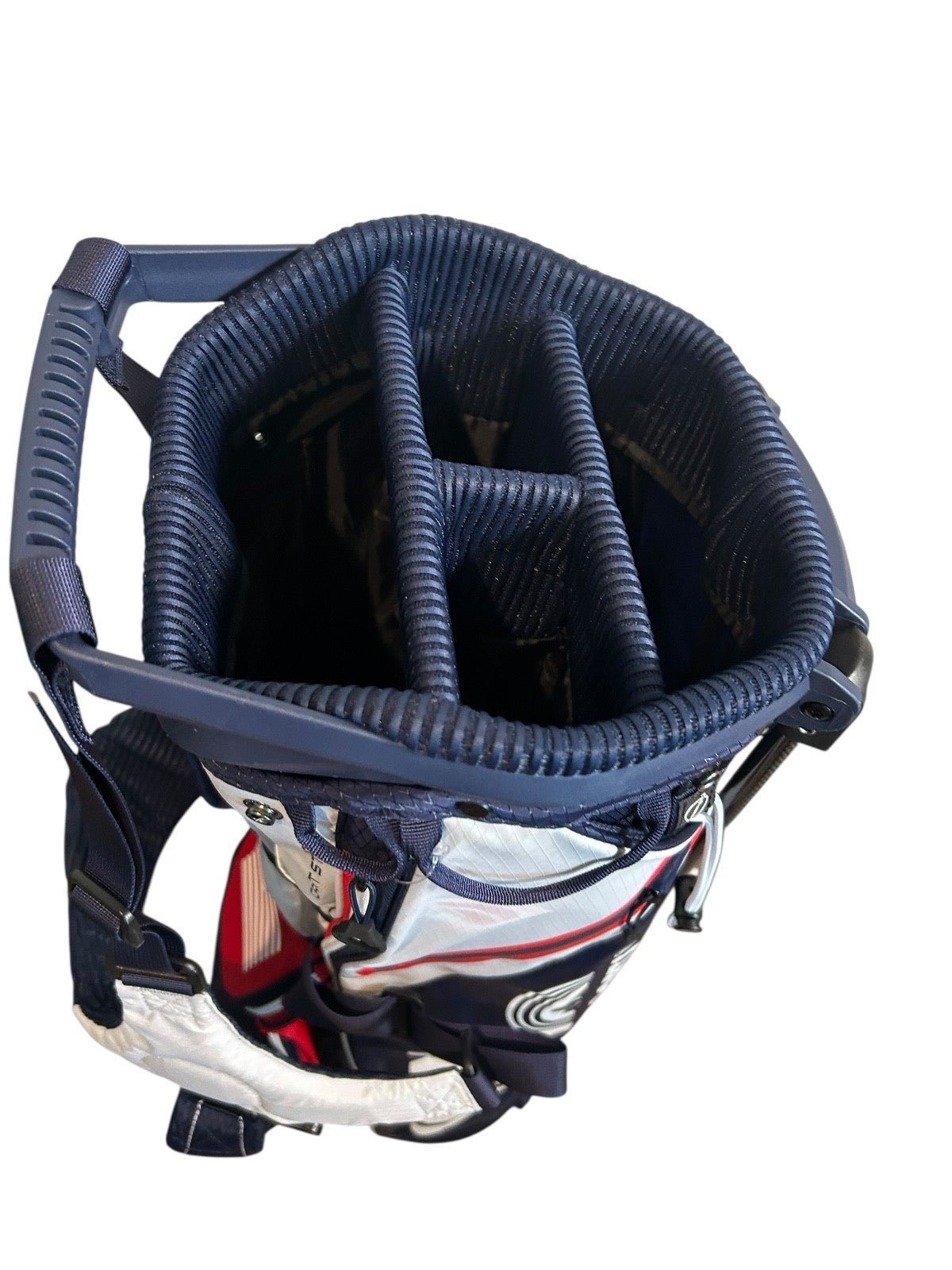 Sun Mountain 3.5 LS Golf Stand Bag 1981 Red White Blue