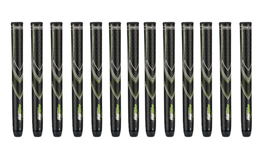 Set of 13 JumboMax STR8 Tech Non-Tapered Tour Series Golf Grips Choose Size