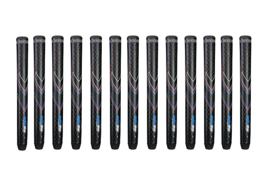 Set of 13 JumboMax STR8 Tech Ultralite Non-Tapered Swing Golf Grips Choose Size