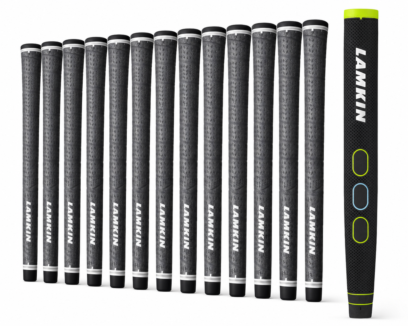 Lamkin Golf Complete Golf Regrip 14 Pack - 13 Standard Club Grips 1 Putter Grip