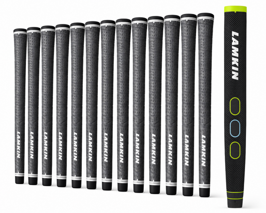 Lamkin Golf Complete Golf Regrip 14 Pack - 13 Standard Club Grips 1 Putter Grip