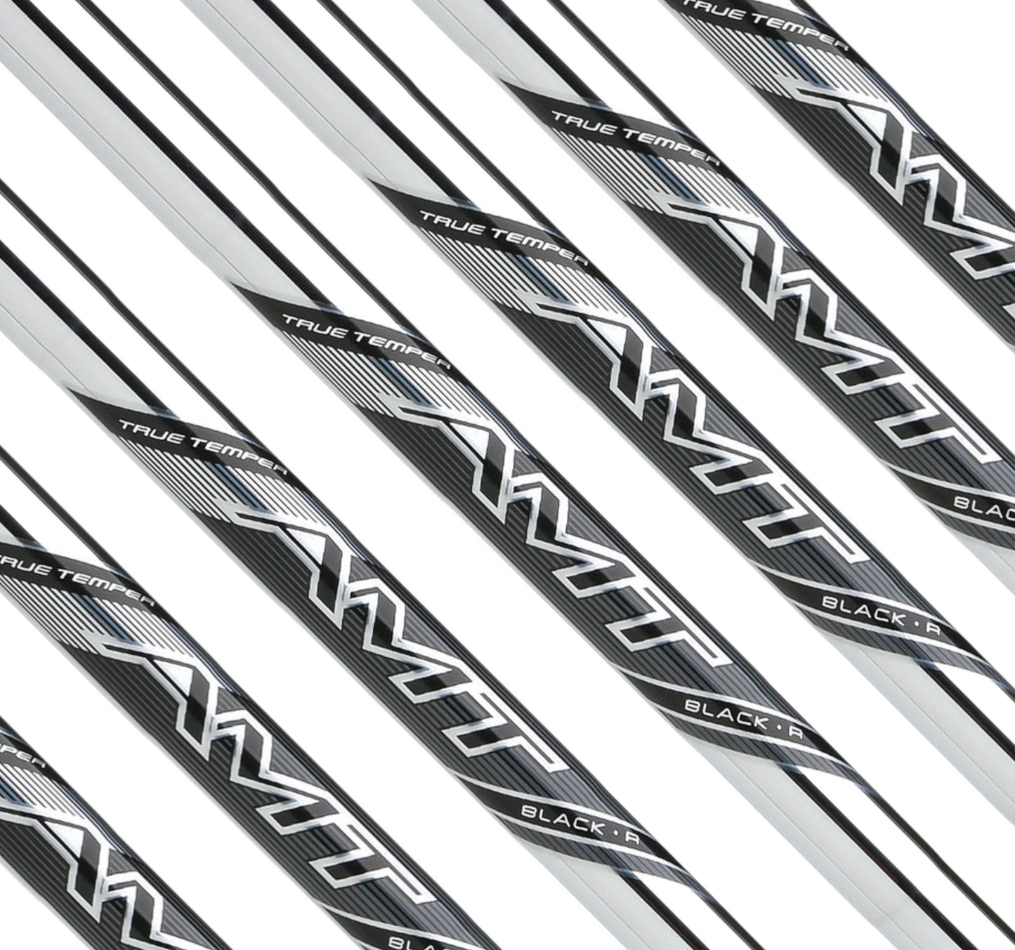 True Temper Black Iron Shafts .355 Tip Choose Flex and Set Make Up