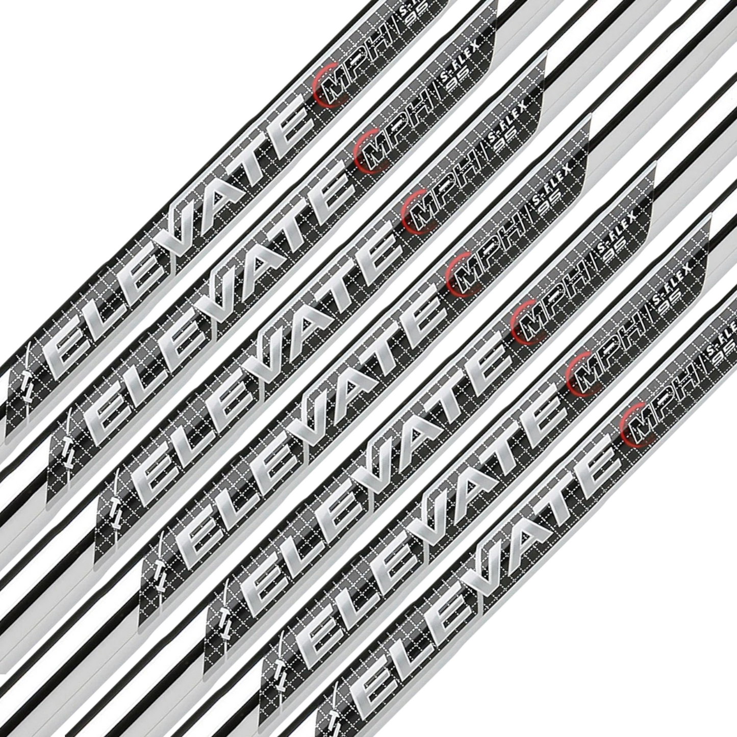 True Temper Elevate MPH Iron Shaft Set 4-PW .355 Taper Tip Choose Regular/Stiff