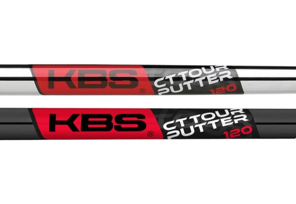 KBS CT Tour Putter Shafts Chrome/Black Matte .355/.370