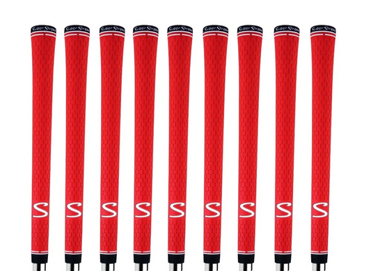 Super Stroke S-Tech Golf Grips Standard Size Red Grip Bundles