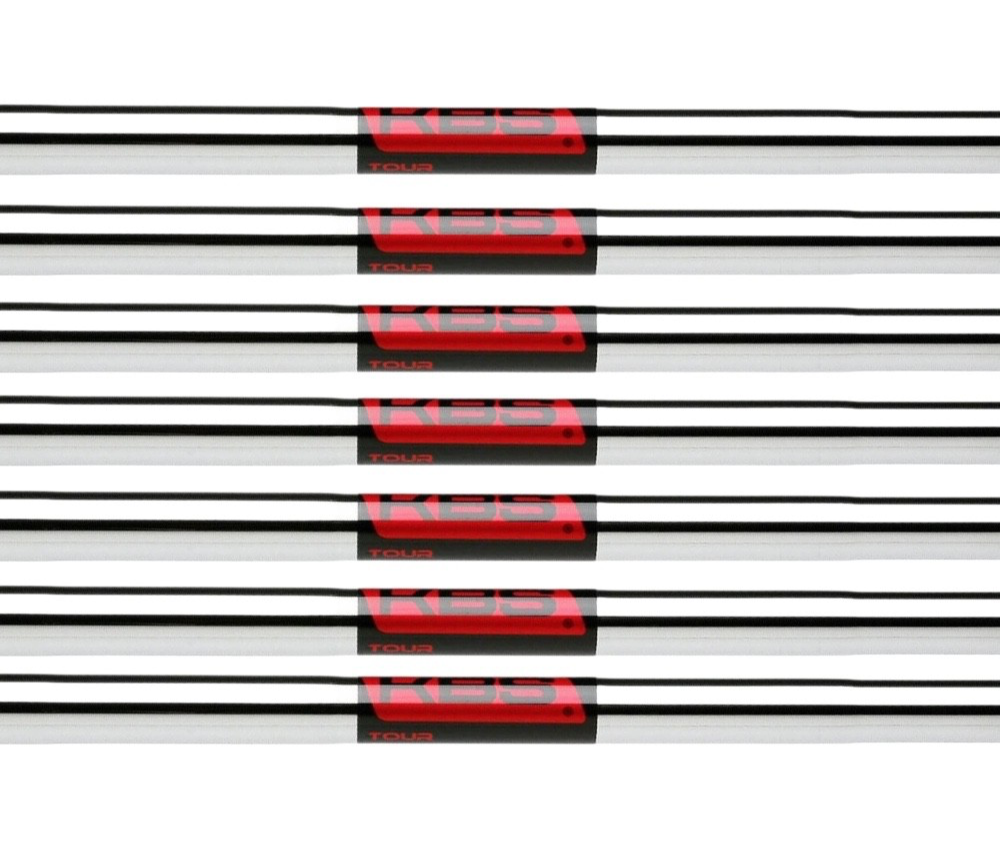 KBS Tour Chrome Iron Shafts 4-PW Steel .355 Taper Tip Set of 7