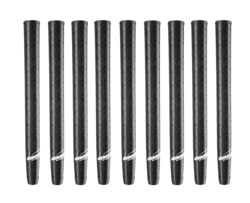 Jumbomax STR8 Tech Non Tapered Grips Textured Wrap Black Grip Bundles