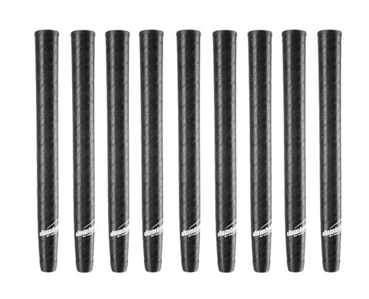 Jumbomax STR8 Tech Non Tapered Grips Textured Wrap Black Grip Bundles