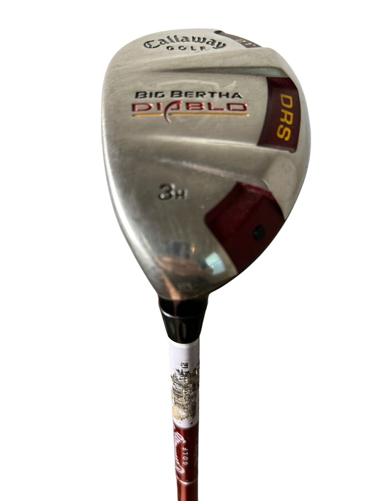 Callaway Golf Big Bertha Diablo DRS 3H 21 Degree Left Hand Graphite Regular