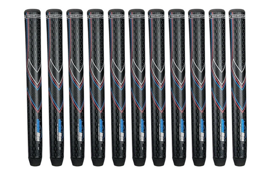 JumboMax STR8 Tech Ultralite Non-Tapered Swing Golf Grip Bundle