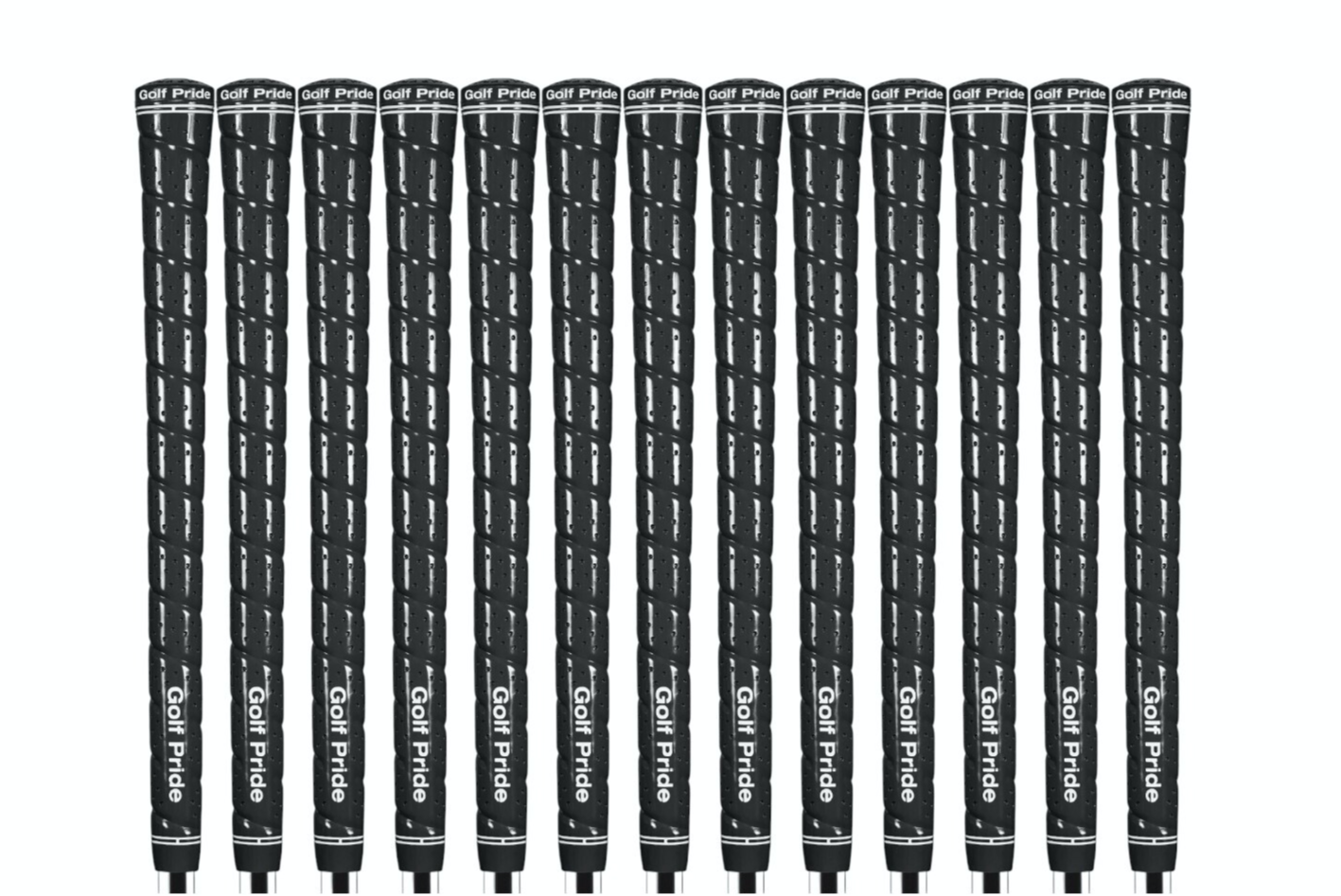 Set of 13 Golf Pride Tour Wrap 2G Golf Grips Jumbo Size Black Brand New