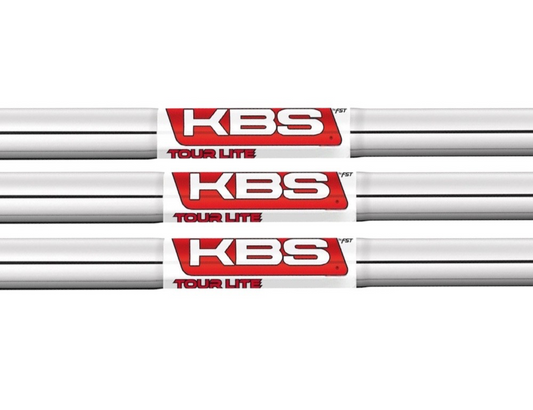 Set of 3 KBS Tour Lite Chrome Wedge Shafts