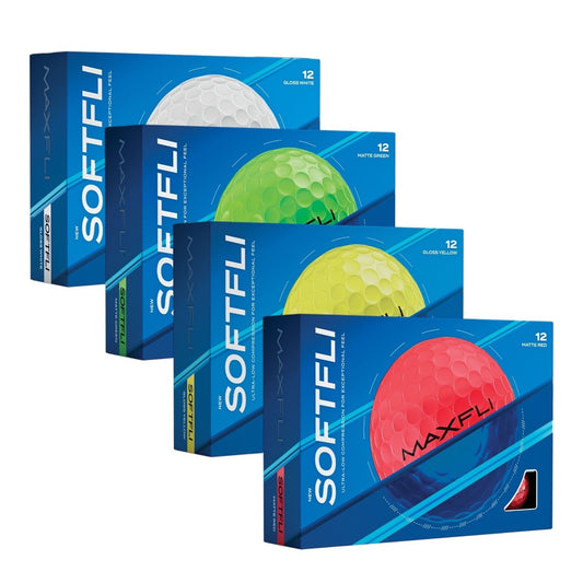 3 Dozen Maxfli SoftFli Golf Balls 36 Balls Choose Color